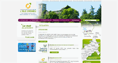 Desktop Screenshot of cc-isle-cremieu.fr